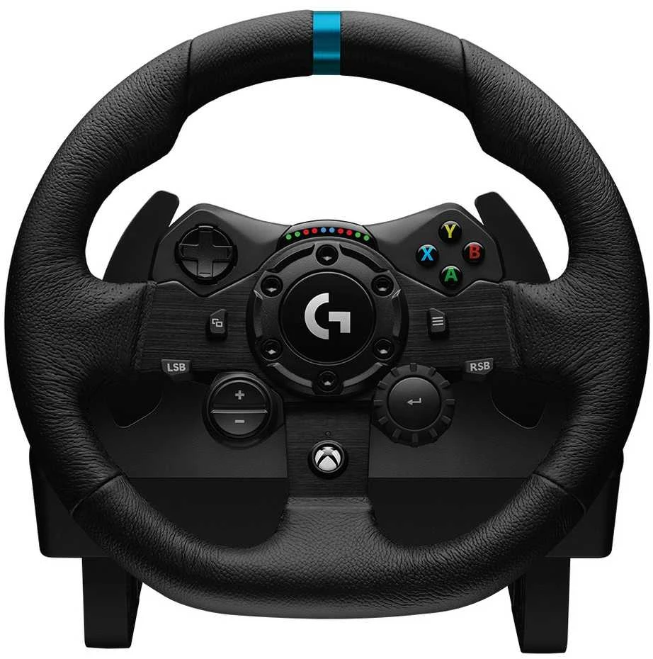 Logitech G923 TRUEFORCE simuliacinis lenktynių vairas su pedalais, skirtas PlayStation/PC