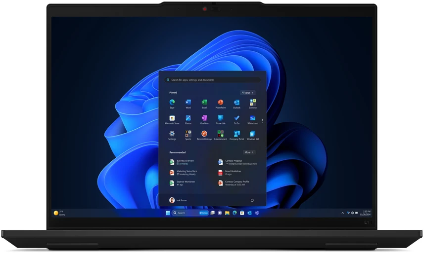 Nešiojamas kompiuteris Lenovo L14 Intel Core Ultra G5 U5-125U/16GB DDR5 SD RAM (2X8GB)/256 GB SSD M.2/14" IPS WUXGA/Multi-touch, 400cd/B/C(IR)/W11P/1YW CCR