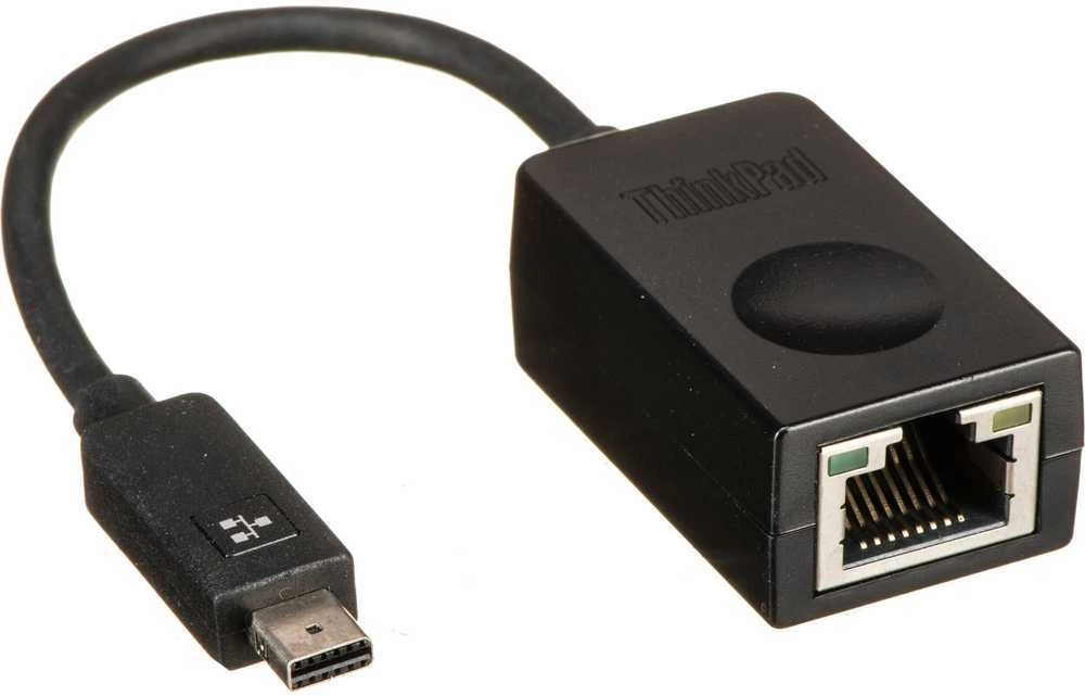 Lenovo ThinkPad Ethernet plėtinys Juodas, kabelis