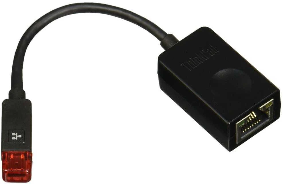 Lenovo ThinkPad Ethernet plėtinys Juodas, kabelis