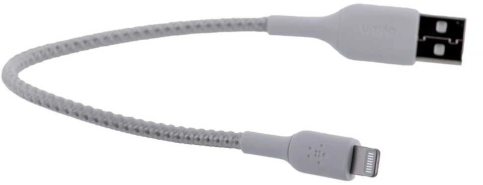 Belkin CAA002bt0MWH BOOST CHARGE™ Lightning įkroviklis su USB-A laidu, 0,15 m, baltas