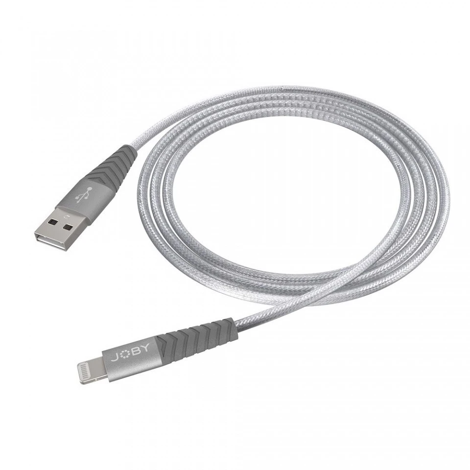 „Lightning“ laidas - Joby „Lightning“–USB laidas 1,2 m, pilkas