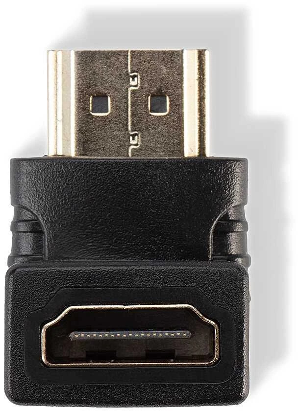 Lindy Adapteris - HDMI M/F 90° Dešinys Kampas 4K UHD 60Hz 18Gb/s