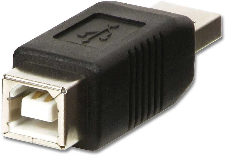 Lindy Adapteris - USB 2.0 M/F 480Mbps PVC Nikelis 45x15x16.5mm