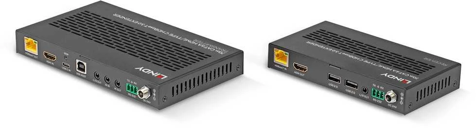KVM Ilgintuvas - LINDY Cat.6A HDMI 4K60 ir Type C HDBaseT 3.0 KVM Ilgintuvas 70 m