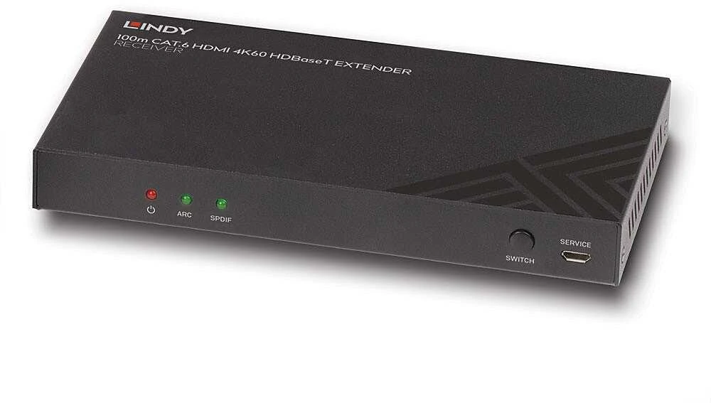AV Imtuvas - LINDY Cat.6 HDMI 4K60 HDBaseT Imtuvas, Garsui, IR, RS-232, 100 m