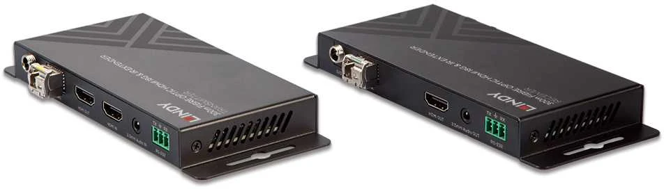 HDMI Ilgintuvas - LINDY 300m/1000m Šviesolaidinis HDMI 4K60, IR, RS232, Garsui