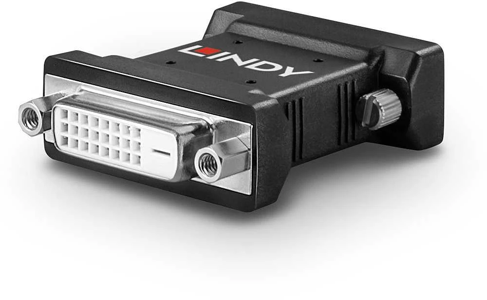 DVI Adapteris - LINDY DVI EDID Adapteris, 2560x1600@60Hz, Juodas