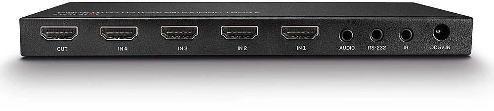 HDMI Jungiklis - LINDY 4 Prievadų HDMI 18G Jungiklis 2.0 3840x2160@60Hz Audio