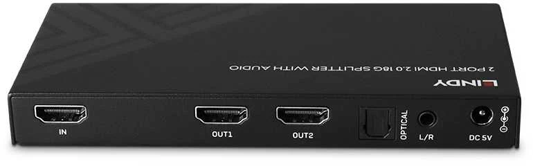 Lindy HDMI skirstytuvas - galinis skydelis su jungtimis