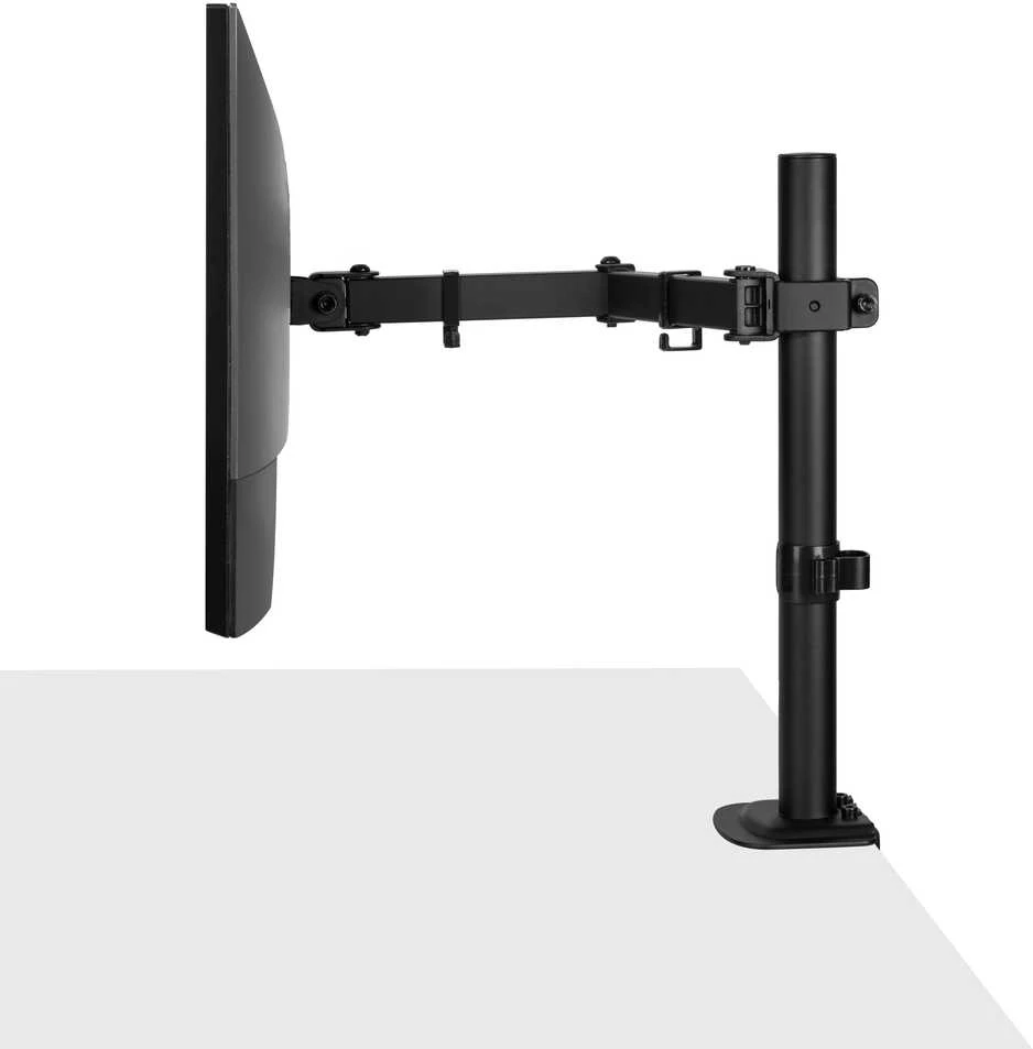 Monitorių Laikiklis - LINDY Viengubas Reguliuojamas Ekranų Tvirtinimas, Monitoriaus Laikiklis 13-32", 8kg, Juodas
