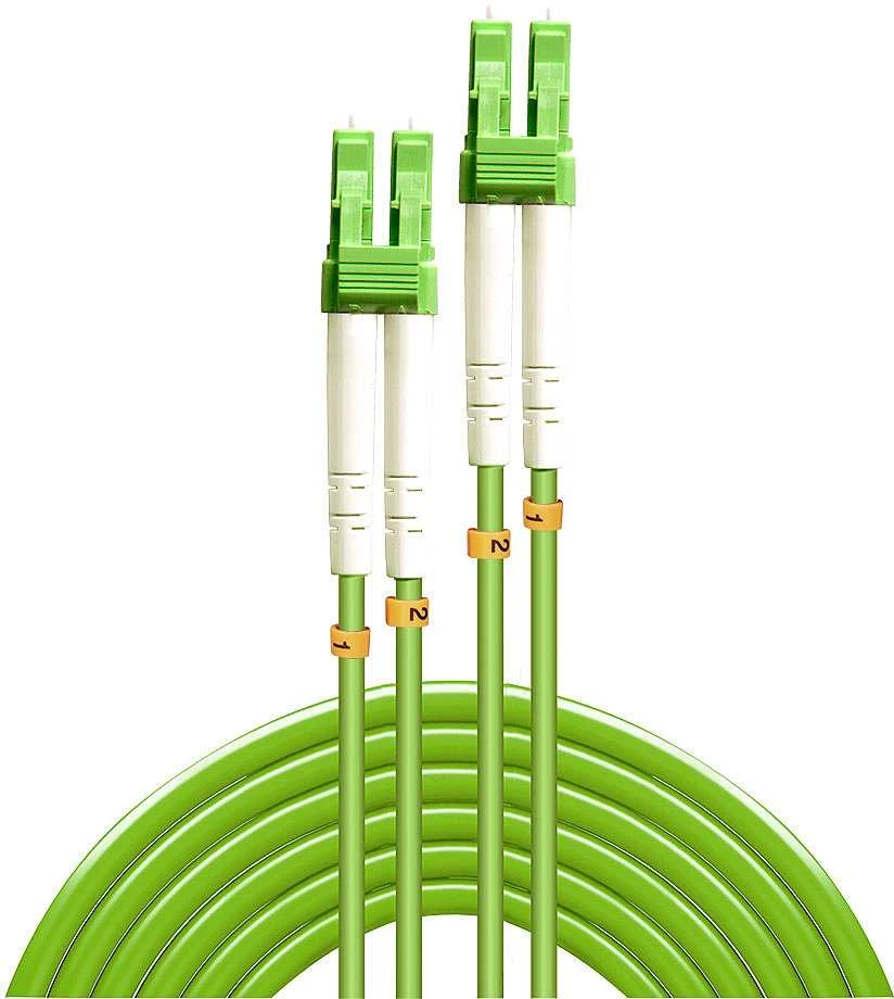Lindy Pluoštinis Laidas - 15m OM5 LC M/M, 50/125µm, 100Gbps