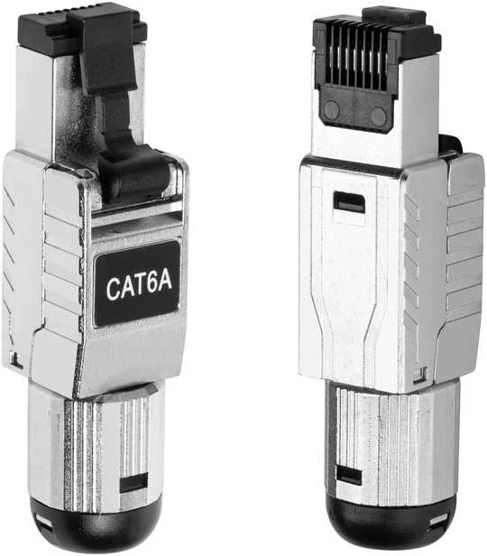 Lindy Tinklo Įranga - RJ-45 Cat.6/6A Beįrankis Kištukas 500MHz su Įtempimo Apsauga