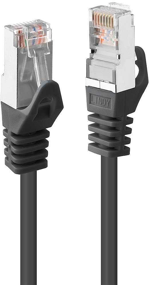 Tinklo Kabelis - LINDY Cat.5e F/UTP Tinklo Kabelis, RJ45, M/M, 100MHz, 3 m, Juodas