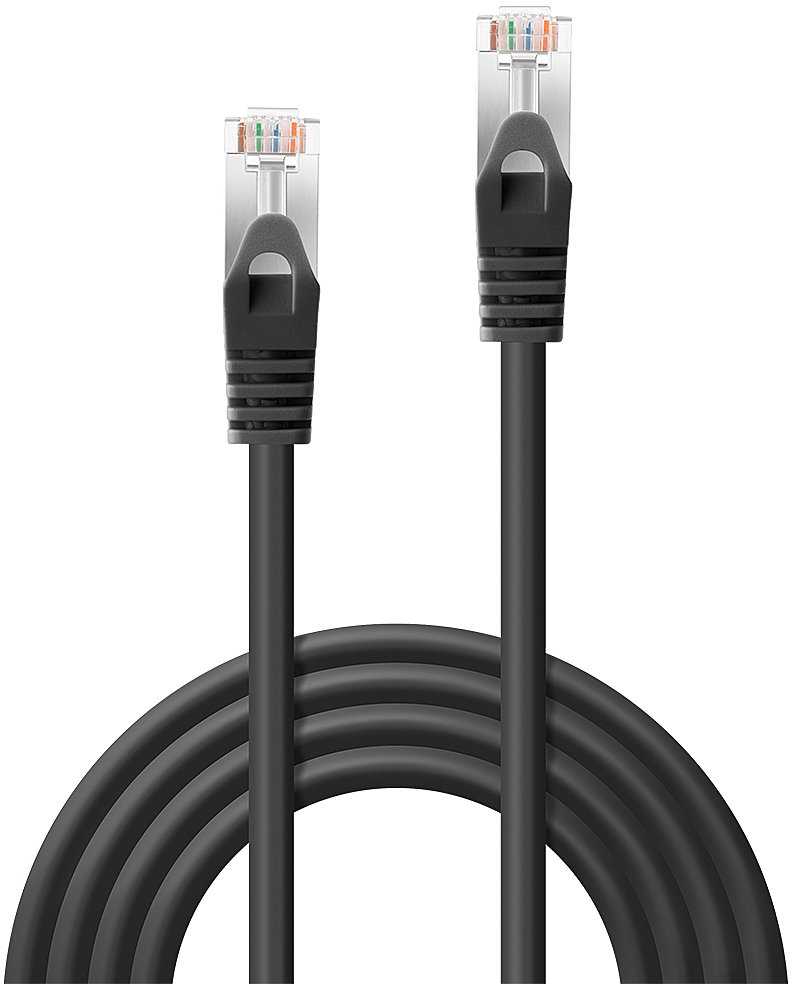 Tinklo Kabelis - LINDY Cat.5e F/UTP Tinklo Kabelis, RJ45, M/M, 100MHz, 3 m, Juodas