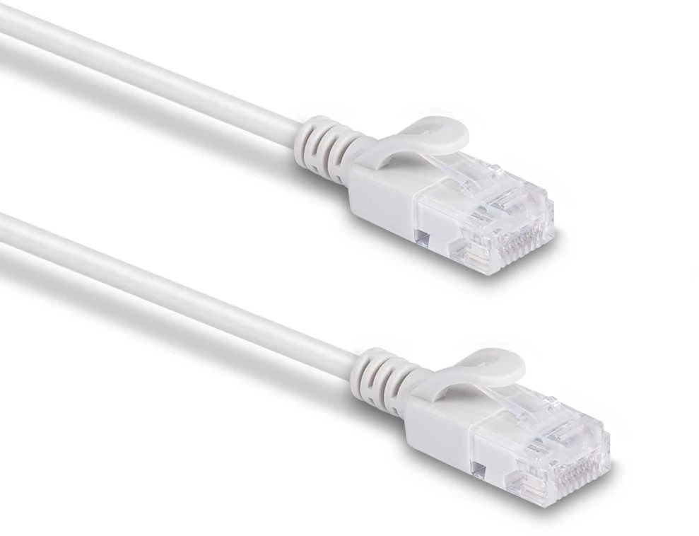 Tinklo Kabelis - LINDY Cat.6A U/UTP LSZH Ultra Plonas Tinklo Kabelis, RJ45, M/M, 500MHz, 28AWG, 3 m, Pilkas