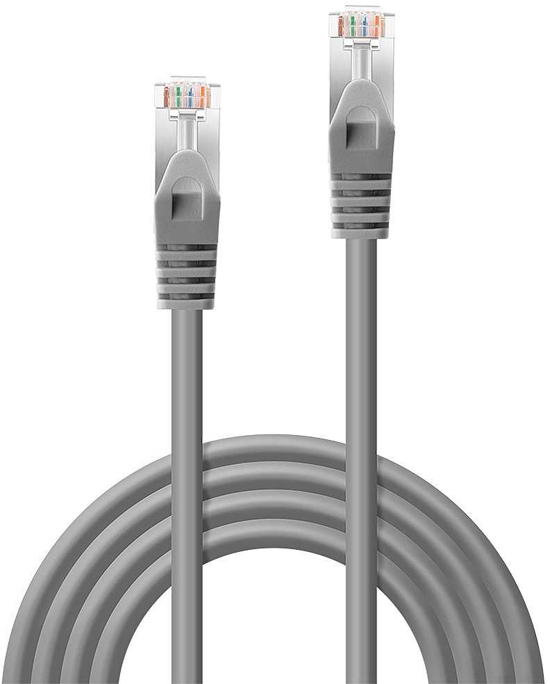Tinklo Kabelis - LINDY Cat.5e F/UTP Tinklo Kabelis, RJ45, M/M, 100MHz, CCA, 2 m, Pilkas