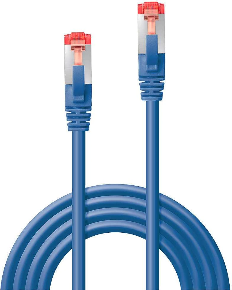 Tinklo Kabelis - LINDY Cat.6 S/FTP Tinklo Kabelis, RJ45, M/M, 250MHz, 27AWG, 10 m, Mėlynas