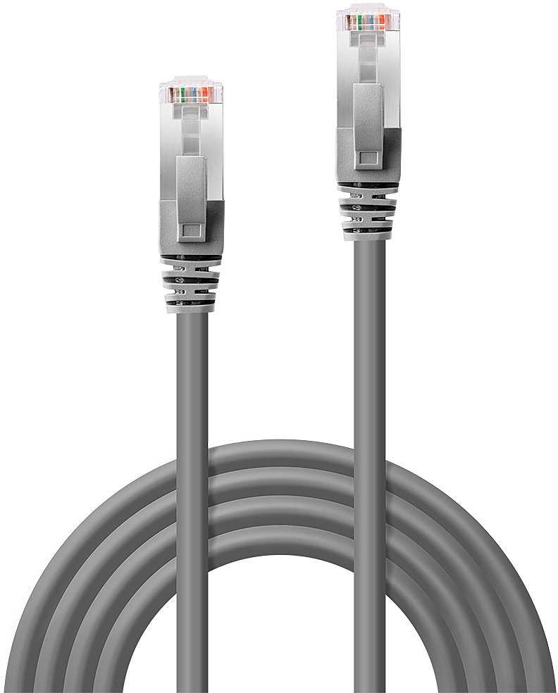 Tinklo Kabelis - LINDY Cat.6 S/FTP LSZH Tinklo Kabelis, RJ45, M/M, 250MHz, 26AWG, 10 m, Pilkas