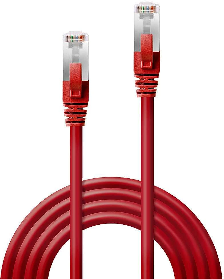 Tinklo Kabelis - LINDY Cat.6 S/FTP LSZH Tinklo Kabelis, RJ45, M/M, 250MHz, 26AWG, 15 m, Raudonas