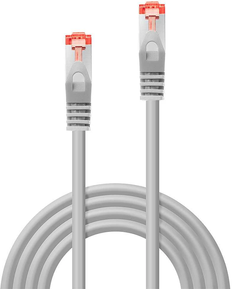 Tinklo Kabelis - LINDY Cat.6 S/FTP Tinklo Kabelis, RJ45, M/M, 250MHz, 28AWG, 1 m, Pilkas