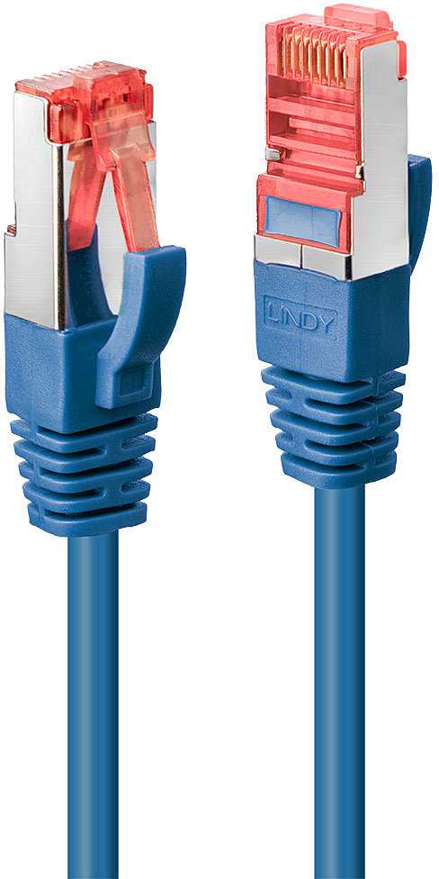 Tinklo Kabelis - LINDY Cat.6 S/FTP Tinklo Kabelis, RJ45, M/M, 250MHz, 27AWG, 20 m, Mėlynas