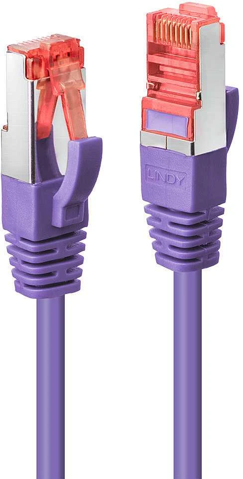 Tinklo Kabelis - LINDY Cat.6 S/FTP Tinklo Kabelis, RJ45, M/M, 250MHz, 27AWG, 20 m, Purpurinis