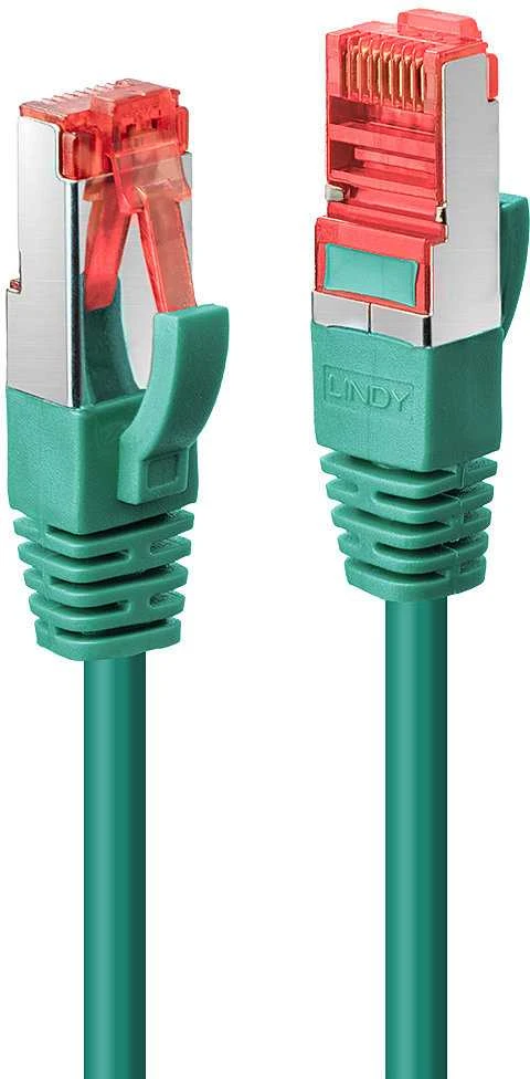 Tinklo Kabelis - LINDY Cat.6 S/FTP Tinklo Kabelis, RJ45, M/M, 250MHz, 27AWG, 7.5 m, Žalias