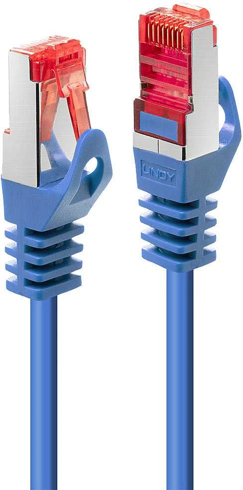 Tinklo Kabelis - LINDY Cat.6 S/FTP Tinklo Kabelis, RJ45, M/M, 250MHz, 28AWG, 7.5 m, Mėlynas