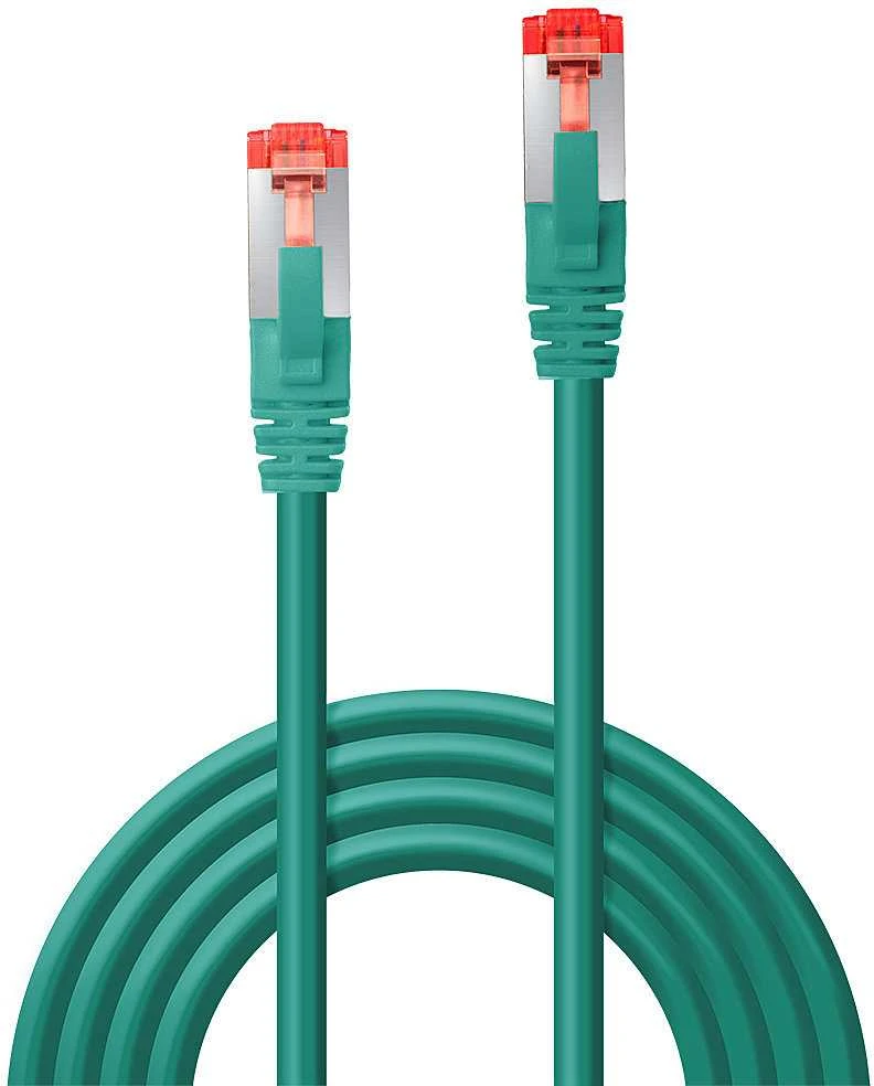 Tinklo Kabelis - LINDY Cat.6 S/FTP Tinklo Kabelis, RJ45, M/M, 250MHz, 27AWG, 7.5 m, Žalias