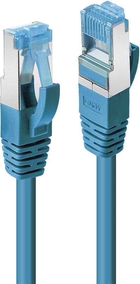 Tinklo Kabelis - LINDY Cat.6A S/FTP LSZH Tinklo Kabelis, RJ45, M/M, 500MHz, 20 m, Mėlynas