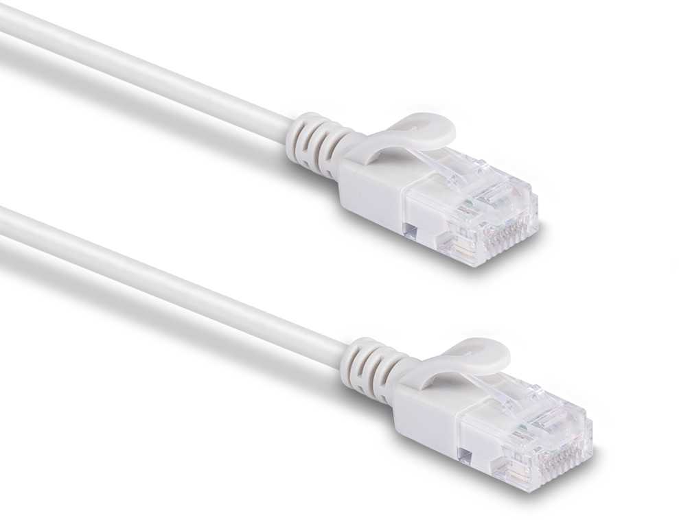 Tinklo Kabelis - LINDY Cat.6A U/UTP LSZH Ultra Slim Tinklo Kabelis, RJ45, M/M, 500MHz, 28AWG, 0.3 m, Pilkas