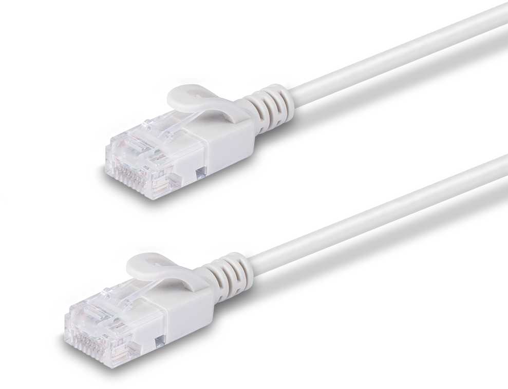 Tinklo Kabelis - LINDY Cat.6A U/UTP LSZH Ultra Slim Tinklo Kabelis, RJ45, M/M, 500MHz, 28AWG, 0.3 m, Pilkas