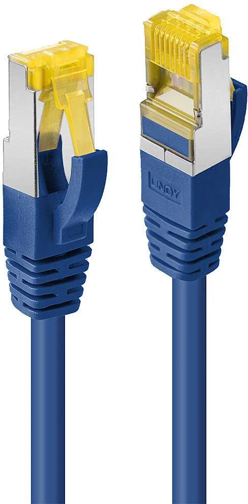 Tinklo Kabelis - LINDY RJ45 S/FTP LSZH Tinklo Kabelis, Cat.6A Kištukas, Cat.7 Neapdirbtas Kabelis, 30 m, Mėlynas