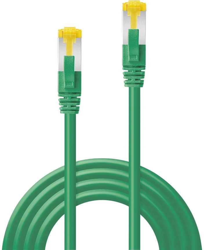 Tinklo Kabelis - LINDY RJ45 S/FTP LSZH Tinklo Kabelis, Cat.6A Kištukas, Cat.7 Neapdirbtas Kabelis, 30 m, Žalias