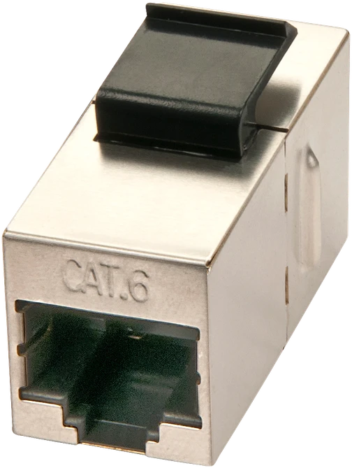 Tinklo kabelis - LINDY Cat.6 STP RJ45 moteriškasis jungiklis 360° ekranuotas