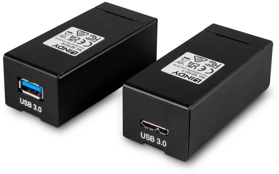 USB Ilgintuvas - LINDY Šviesolaidinis USB 3.0 Ilgintuvas 200 m