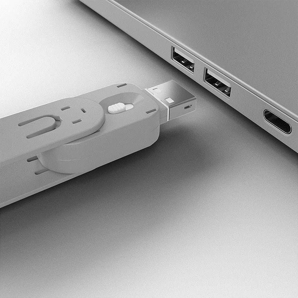 USB Jungties Blokatoriaus Raktas - Lindy Nr. 40624 USB Type A, Baltas