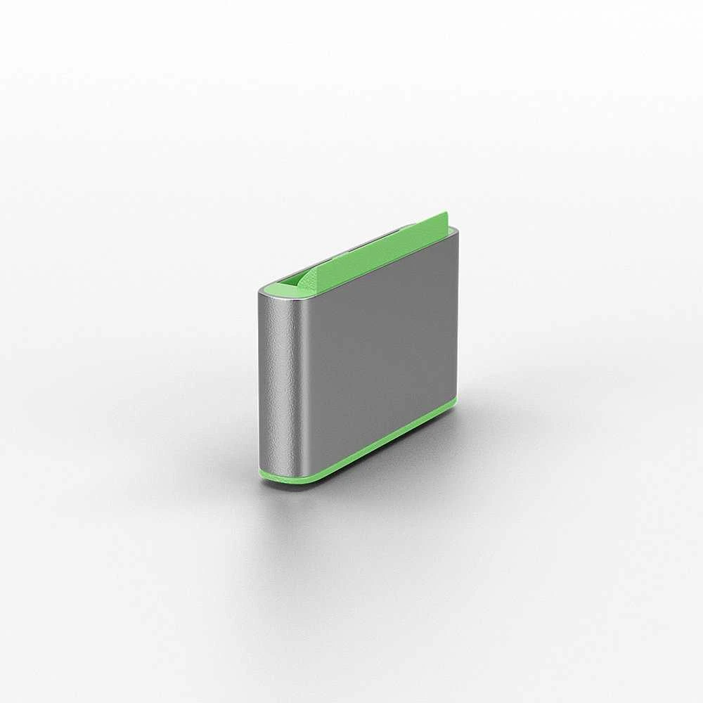 USB Priedas - LINDY USB Type C Prievadų Blokatoriai, 10 vnt., Žali