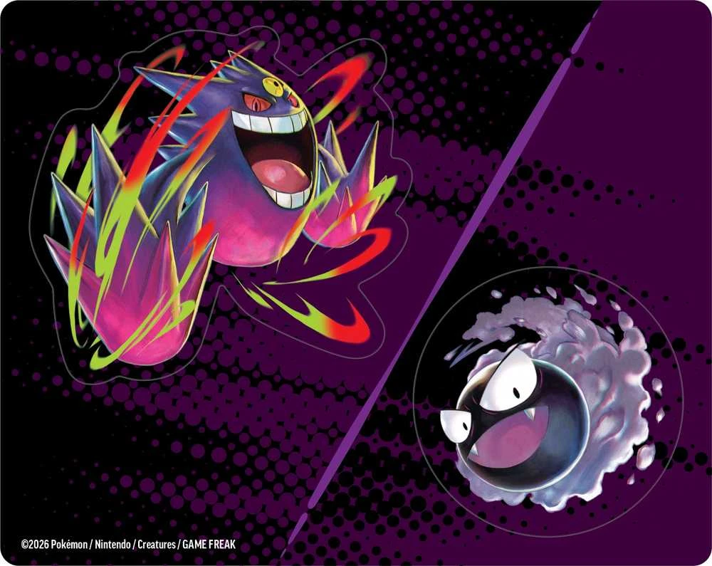 Lipduko kolekcija - Pokémon Mega Evolution: Ascended Heroes Tech Sticker Set