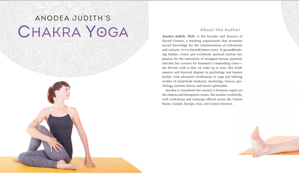 Llewellyn Anodea Judith's Chakra Yoga Knyga
