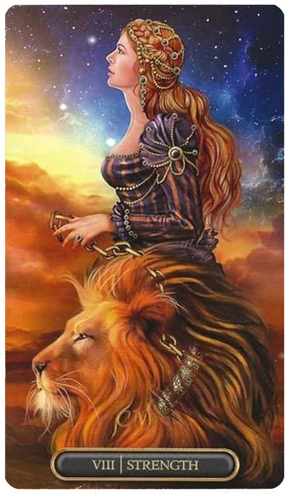 Llewellyn Gilded Tarot Royale Kortos