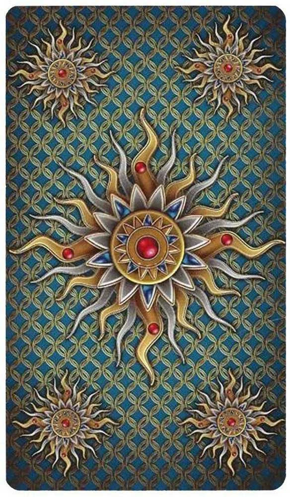 Llewellyn Gilded Tarot Royale Kortos Ir Knyga