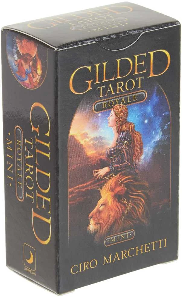 Llewellyn Gilded Tarot Royale Mini Kortos