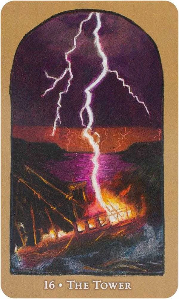 Llewellyn Scorpio Sea Tarot Kortos