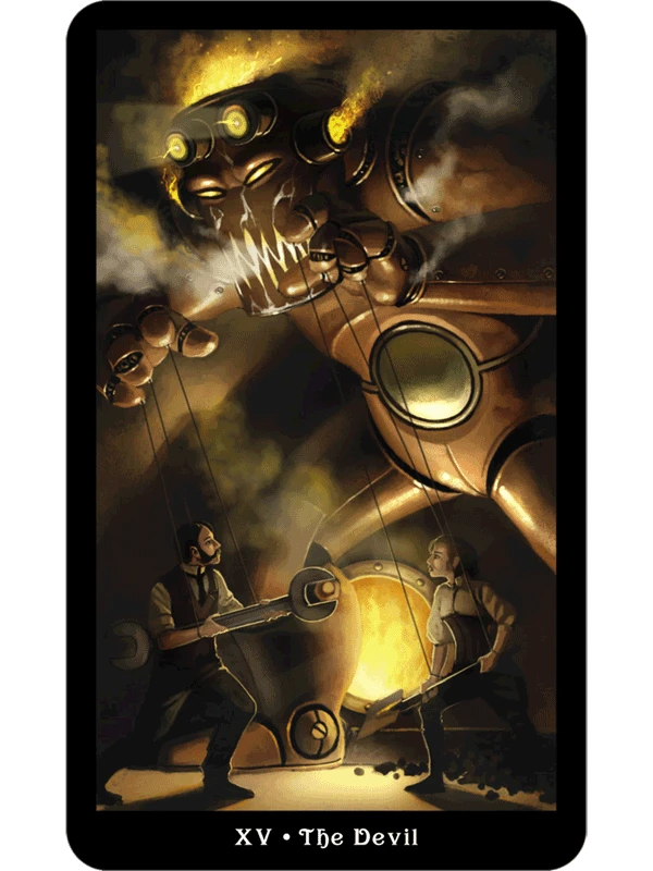 Llewellyn Steampunk Mini Taro Kortos