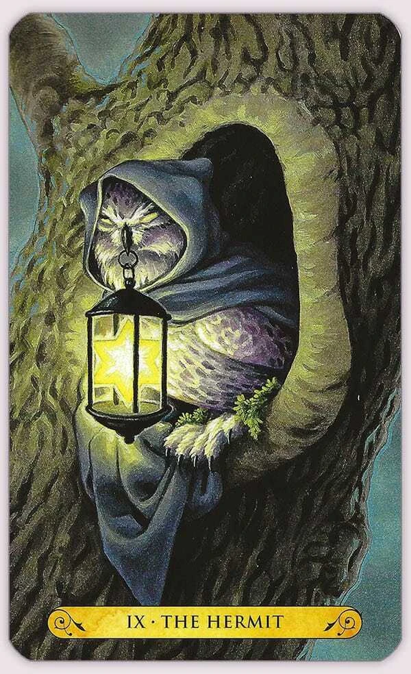 Llewellyn Tarot Of The Owls Kortos