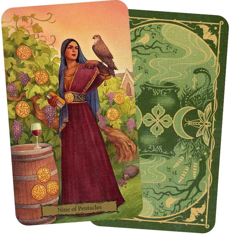Llewellyn Tarot Of The Witch's Garden Kortos
