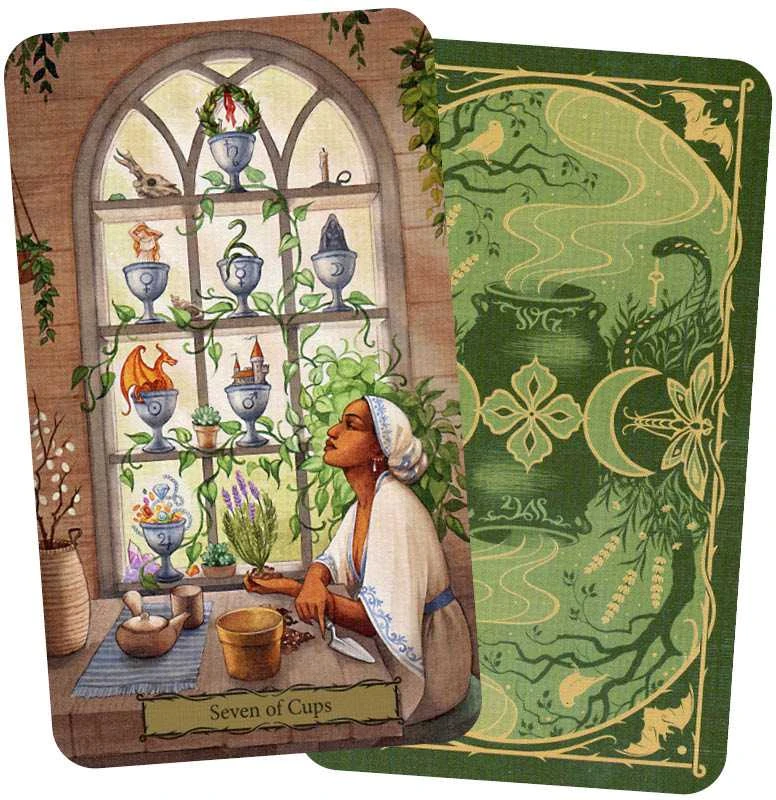 Llewellyn Tarot Of The Witch's Garden Kortos