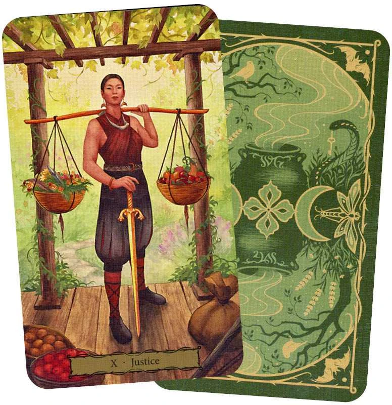 Llewellyn Tarot Of The Witch's Garden Kortos